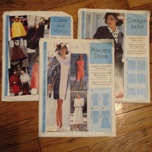 Vintage 90s International Masters Sewing Patterns